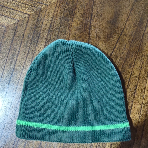Pikes Peak Elevation 14,110 FT. Beanie Cap Hat Knit One Size Adults Dark Green - Picture 4 of 8